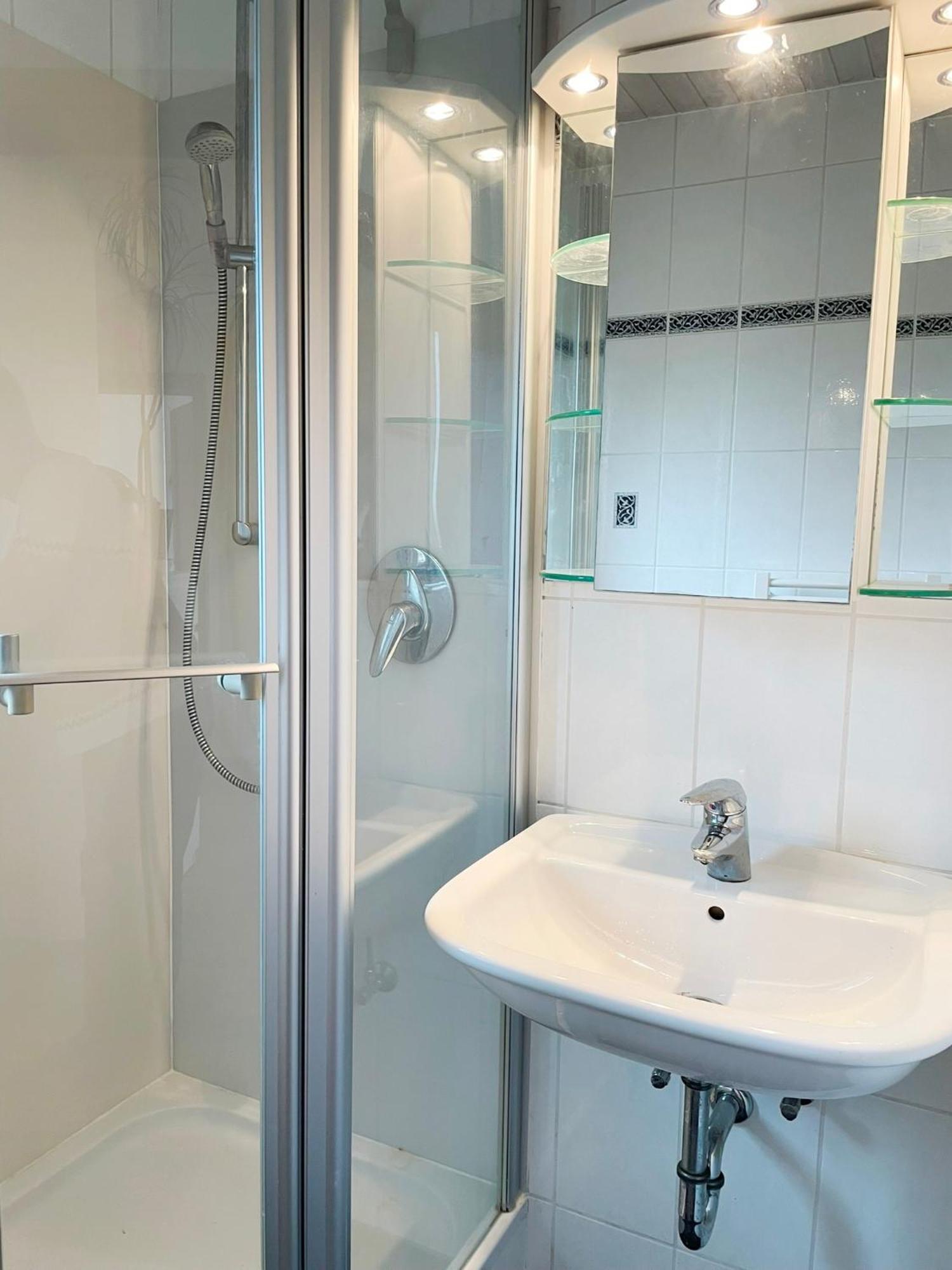 1,5-Zimmer Mit Duschbad, Gartenblick, Kuehlschrank Херольдсберг Экстерьер фото